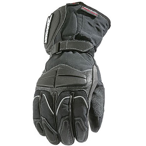 Joe Rocket Rush Men's Leather Street Motorcycle Gloves - Black / Large On Sale