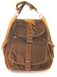 Xhilaration Olive Green Denim Book Bag