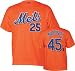 New York Mets Youth #45 Pedro Martinez T-Shirt - Youth Small