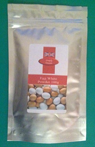 100g Pure Egg White Powder - free postage by wildingscakeproducts