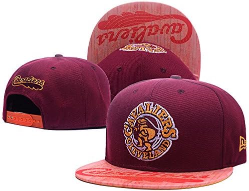 NBA Women's Sparkle Cleveland Cavaliers Team Color Red Adjustable Hat