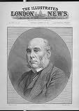 Wh Smith Mp Antique Print Portrait 1887