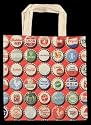 Vintage Bottletops, Mini Tote Bag