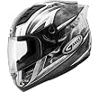 GMAX GM69 Full Face Street Helmet - White/Dark Silver/Black Medium - 72-4883M