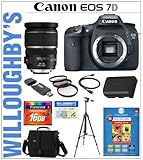 Canon EOS 7D 18 MP CMOS Digital SLR Camera Body with Canon EF-S 17-55mm f/2 ....
