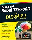 Canon® EOS Rebel T5i/700D for dummies