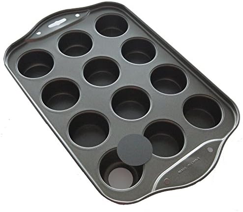 Stately Kitchens Deluxe Commercial Grade Mini Cheesecake Pan - Mini Tart Pan - Mini Muffin Pan