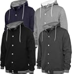 Urban Classics Hooded College Sweatjacke