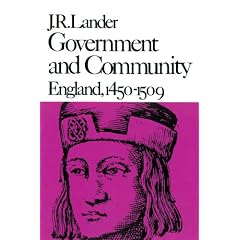 Government and Community: England, 1450-1509