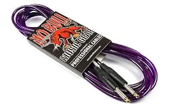 Translucent Purple Guitar Lead: 10ft / 3m (Straight Jack to Jack) Professional Lead / Cable