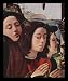 Piero di Cosimo (Mystic Marriage of St. Catherine of Alexandria, scene: Mary and Child, Angels, St. Catherine of Alexandria, St. Rose of Viterbo, St. Peter and St. John the Baptist, Detail: Engel) Framed Art Poster Print - 11 X 17