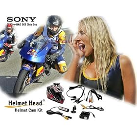 580 Sony ExView HAD CCD Helmet Camera + Stereo Sound - Helmet Mounted Action Cam for Extreme Sports and Racing Enviroments. Perfect for Motorcyle Racing, Car Competition, Downhill, Freeride, Sky Diving, Climbing and much more