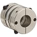 Lovejoy Mini Disc Coupling, MD Type, Clamp Style, Aluminum Hubs and Stainless Steel Discs, Complete Coupling