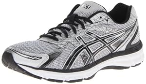 ASICS Men's Gel Excite 2 Running Shoe,White/Black/Silver,11.5 M US