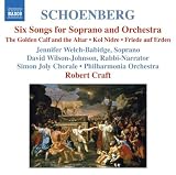 Schoenberg: Six Songs for Soprano and Orchestra