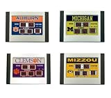 Licensed Mini Scoreboard Clock-Thermometer