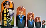 Harry Potter Russian Nesting Doll 5 Pcs / 6-7in DSCI 31