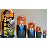 Harry Potter Russian Nesting Doll 5 Pcs / 6-7in DSCI 31