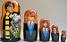 Harry Potter Russian Nesting Doll 5 Pcs / 6-7in DSCI 31