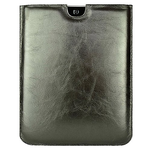 LILA PIX iPad Leder Etui: Easy silver look
