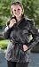 Women's Giovanni Navarre&reg; Mosaic Leather Jacket Black
