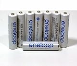 Sanyo Eneloop 8 Pack AAA NiMH Pre-Charged Rechargeable Batteries Sanyo Eneloop 8 Pack AAA NiMH Pre-Charged Rechargeable Batteries