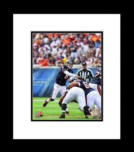Chicago Bears Jay Cutler 2011 Action Framed Picture 8x10