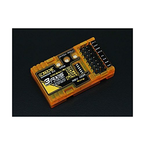 OrangeRx RX3S V2 3-Axis Flight Stabilizer (V-tail/Delta/AUX) Orange Rx