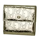 Christian Dior(クリスチャンディオール)Wホック財布 アルティメイト ゴールド ロゴグラム エナメルトロッター EMI43057 [並行輸入品]