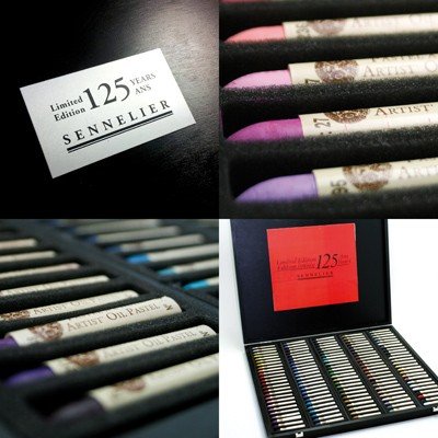 NEW, SENNELIER Luxury Wood 125 Anniversary Set of 125 Oil Pastels NEW, SENNELIER Luxury Wood 125 Anniversary Set of 125 Oil Pastels image