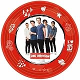 One Direction 1D 8 PK Plates Paper Party Accessories