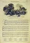 1847 Hymn Harvest Music-Score Song-Sheet Old Print