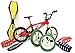 Spin Master Flick Trix Die-cast Bomber Bikes - Hoffman Bikes (White, Black)