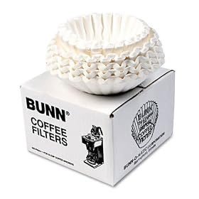 Flat Bottom Coffee Filters, 12-Cup Size, 250 Filters Pack by Bunn-O-Matic