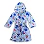 TAG Apparel - Boys Hooded Fleece Robe, Light Blue