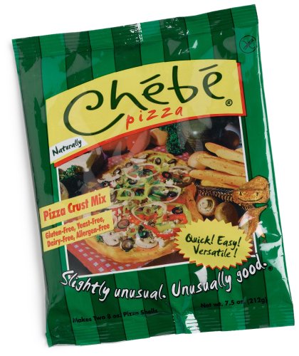 Chebe Bread Pizza Crust Mix, 7.5-Ounce Bags (Pack of 8)