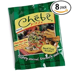 Chebe Bread Pizza Crust Mix, 7.5-Ounce Bags (Pack of 8)