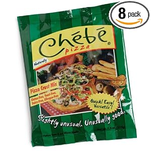 Chebe Bread Pizza Crust Mix, 7.5-Ounce Bags (Pack of 8)