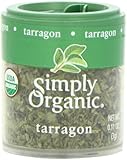 Simply Organic Mini, Og, Tarragon Leaf C/S, 0.11-Ounce (Pack of 6)