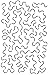 Stipple Design Quilting Stencil