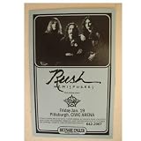 Rush Handbill Poster Hemispheres