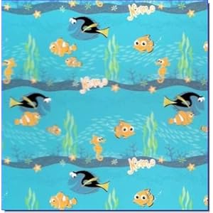 DISNEY FINDING NEMO SHOWER CURTAIN W 12 HOOKS IN SHOWER CURTAINS