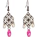 Handcrafted Antique Mystique Earrings MADE WITH SWAROVSKI ELEMENTS