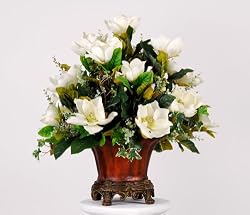 Artificial Magnolia Centerpiece