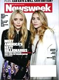 Newsweek May 2 2011 Olsen Twins - Mary-Kate & Ashley on Cover, Paul Allen on Bill Gates, Warren Buffett