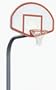 54" Fiberglass Basketball Backboard With 4' Gooseneck Pole and Goal