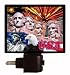 Patriotic Night Light - USA - Liberty Rushmore Flag Eagle