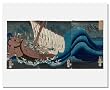 Utagawa Kuniyoshi, The Ghosts of the Taira Attack Yoshitsune in Daimotsu Bay