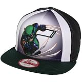 Utah Jazz Caps : New Era Utah Jazz Marvel Hero 9FIFTY Snapback Hat - Navy Blue/Green
