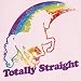 Totally Straight Funny Novelty T Shirt